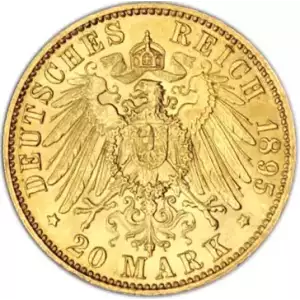 Any Year German Gold 20 Mark
