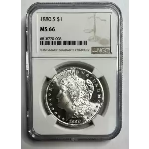 Morgan Dollar (1878-1904) - NGC - MS66