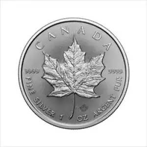 Any Year 1oz Canadian Silver Maples -  Mint Sealed Box (500oz)